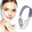 Electric V- Face Shaping Massager, Facial Lifting Machine, Micro-Current Face Slimming Device,Double Chin Reducer Machine Beauty Belt-Rejuvenation Lifting Firming, White