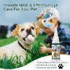 Eyé Drops for Dogs, Dóg Eye Drops, Dóg Eye Infection Tréatment, Relieve Red Eyes & Allergy Symptoms for All Animal, Dog Eyé Wash for Cleaning Tear Streaks、Removing Eye Stains & Relieving Dryness, 30ml